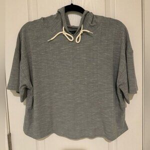 Very J hooded crop top